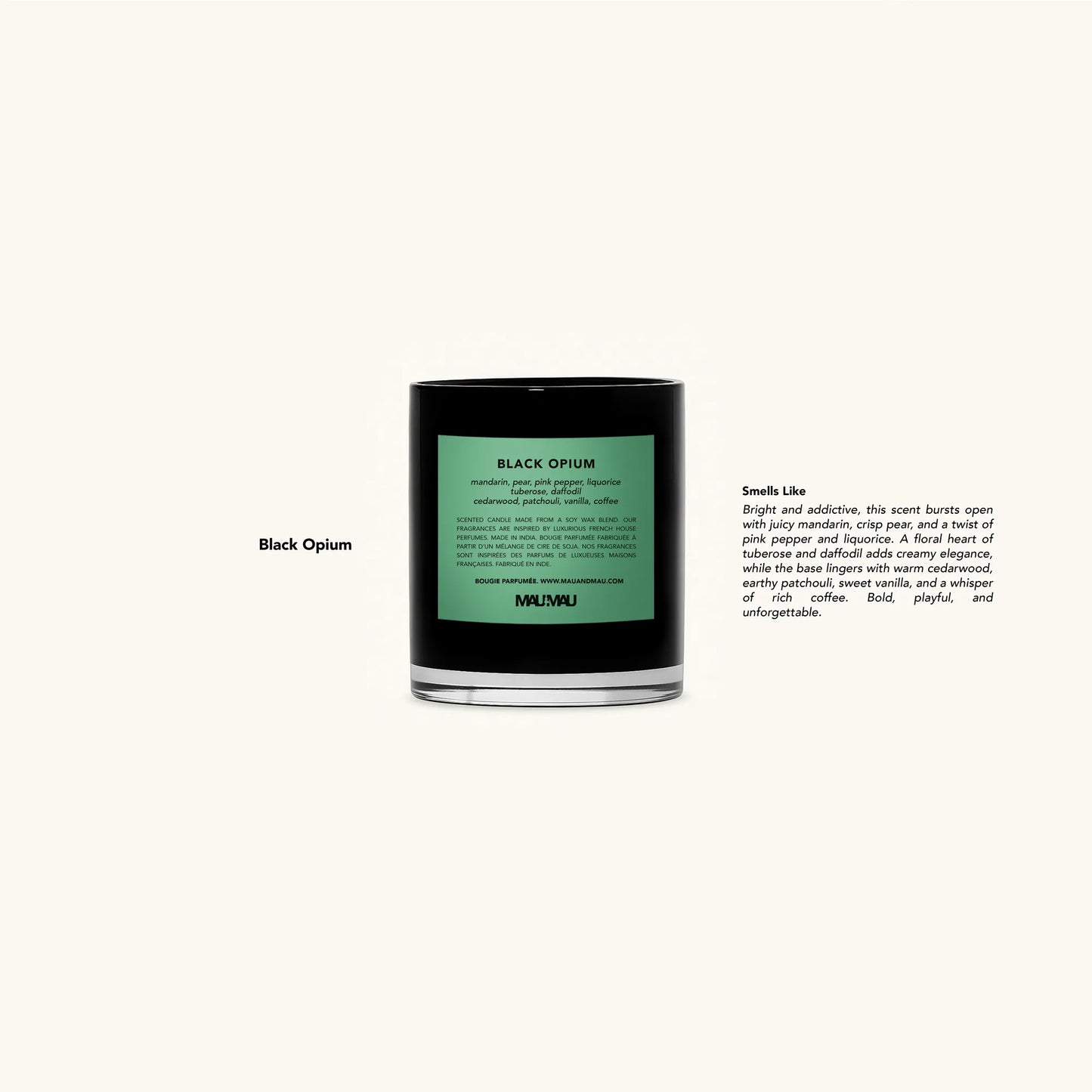 Black Opium - 3 Wick