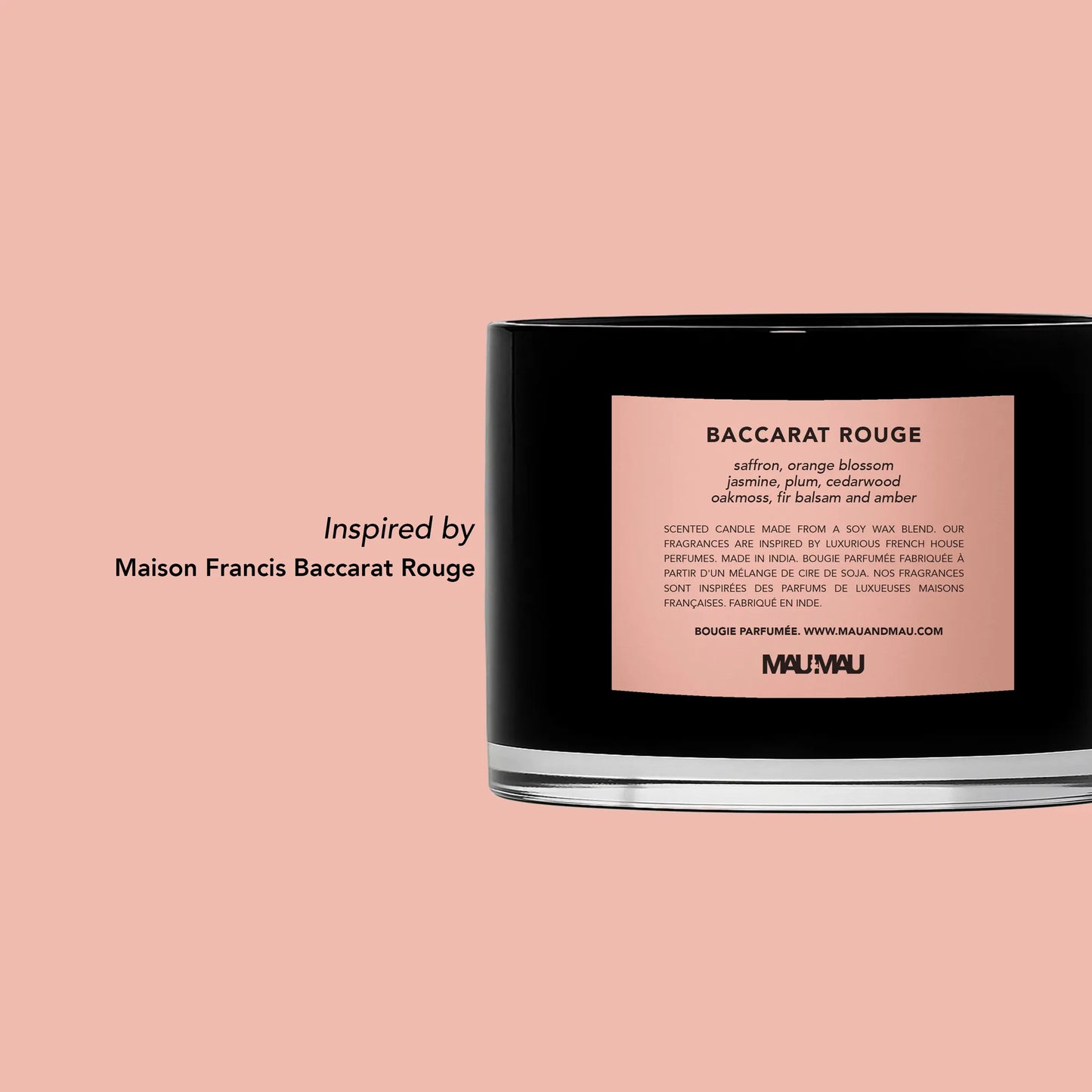 Baccarat Rouge - 3 Wick