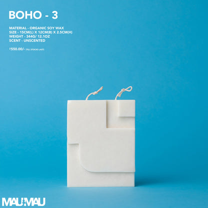 Boho C Candle