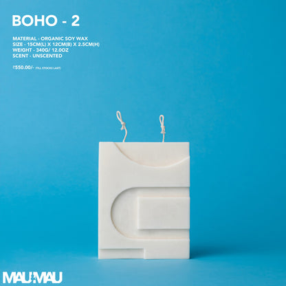 Boho B Candle