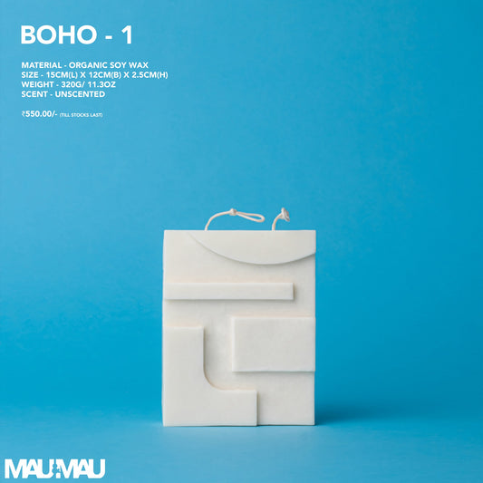 Boho A Candle